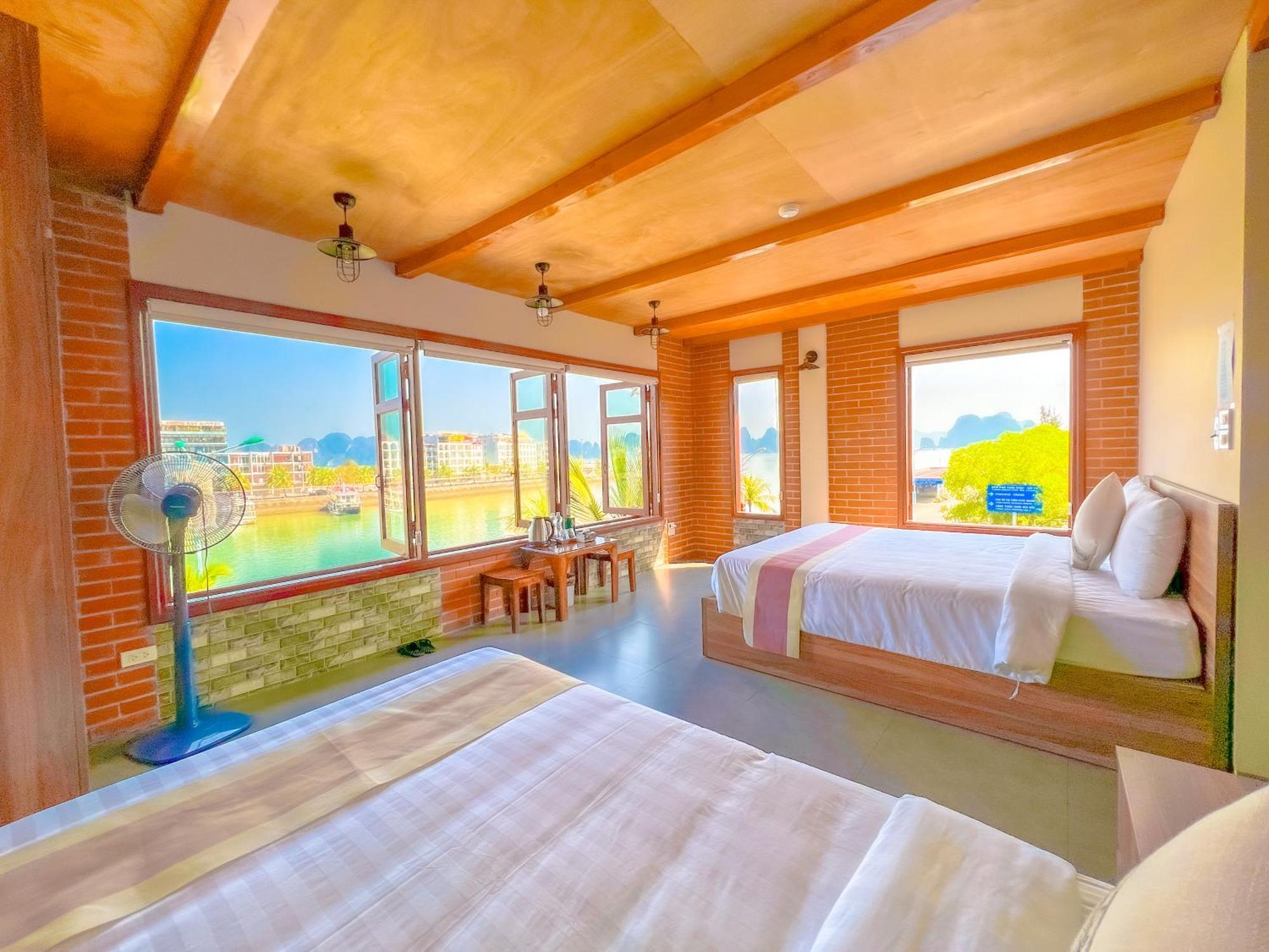 Canh Buom Homestay - Tuan Chau Ha Long Esterno foto