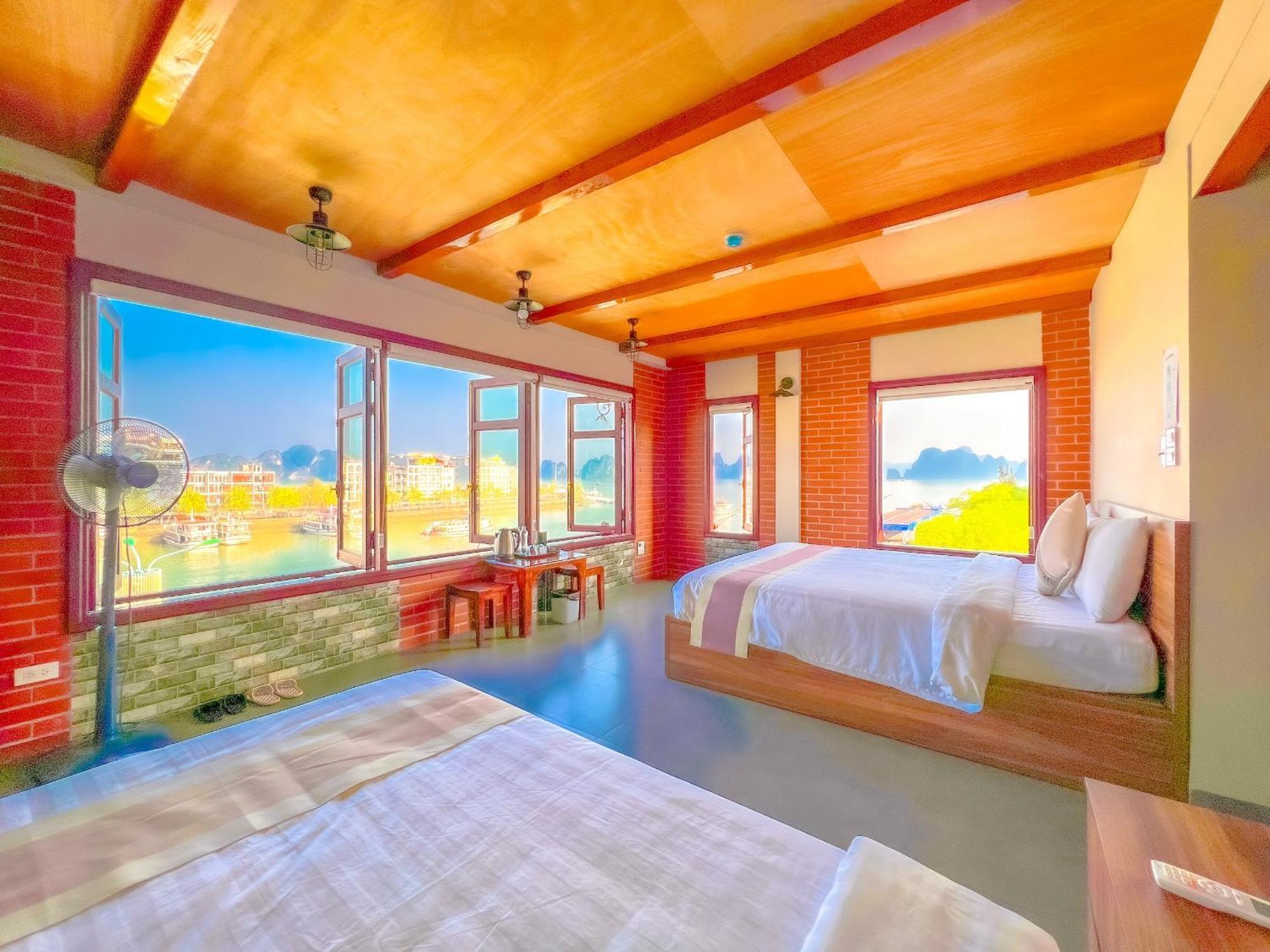 Canh Buom Homestay - Tuan Chau Ha Long Esterno foto